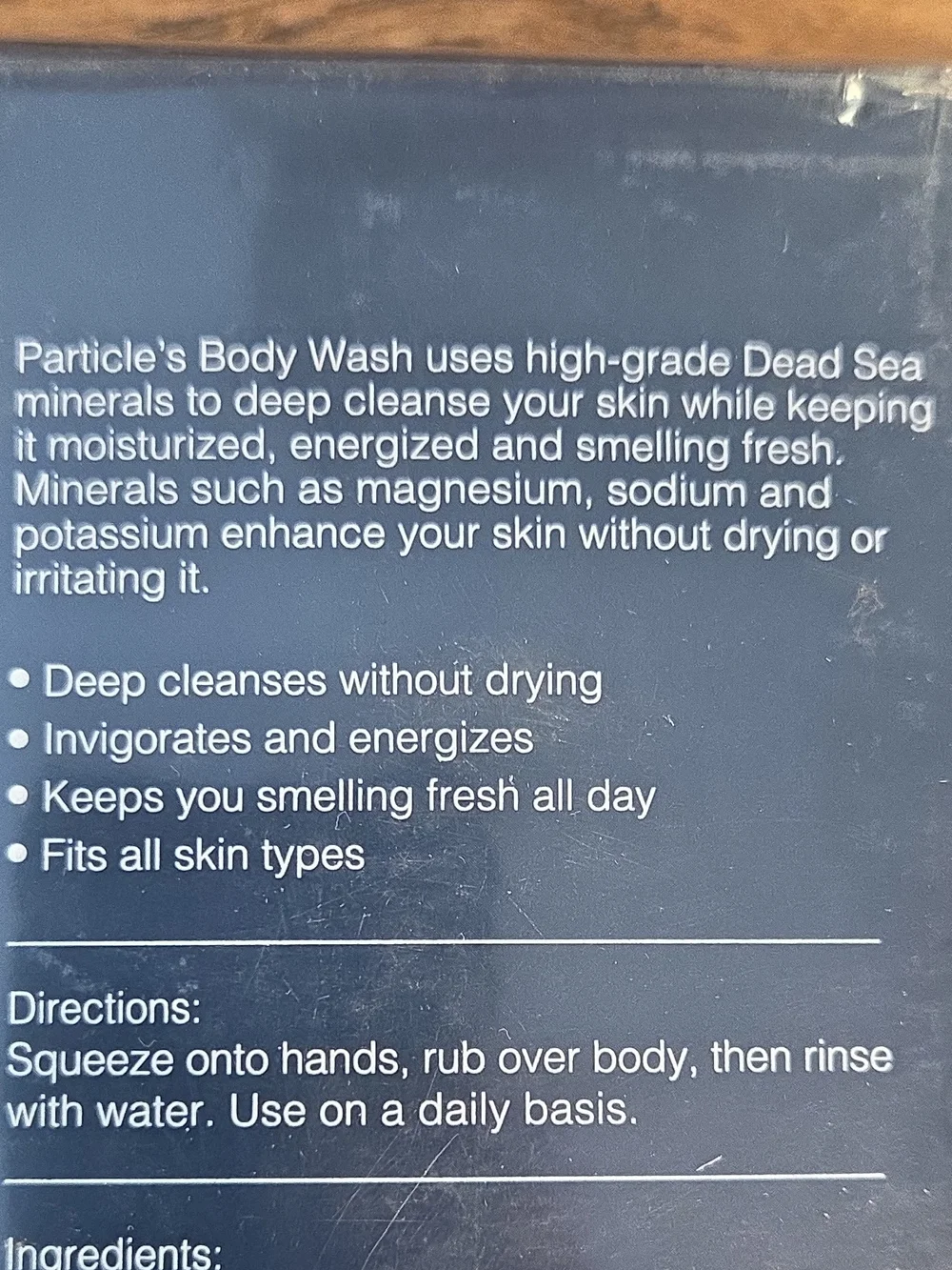 Particle Men's Body Wash